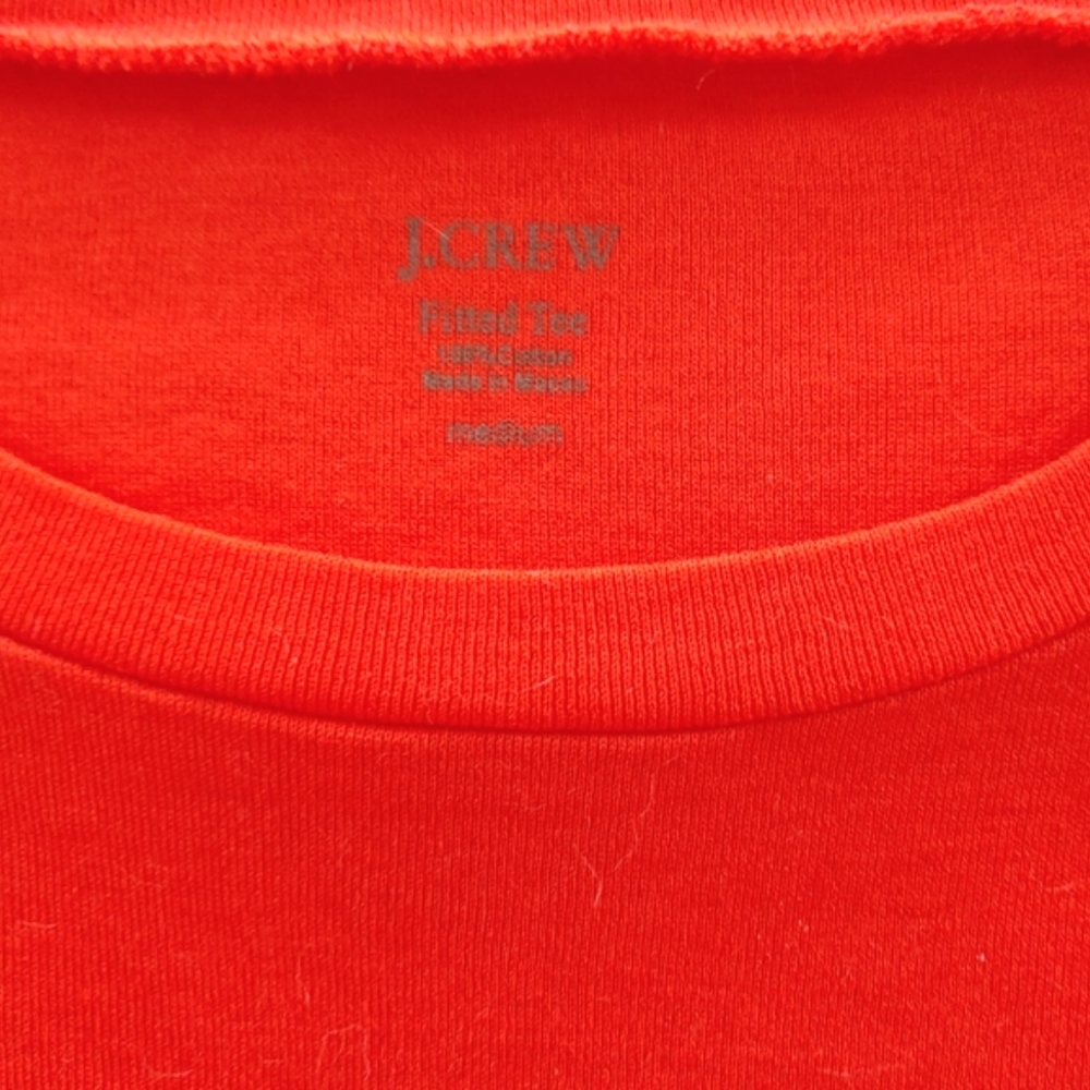 J. CREW FITTED TEE.  SIZE M. - Picture 4 of 4